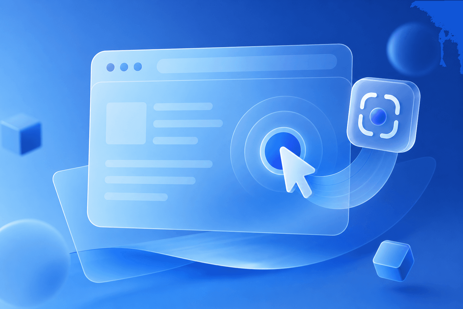 Abstract Sirr-blue browser extension capture visual